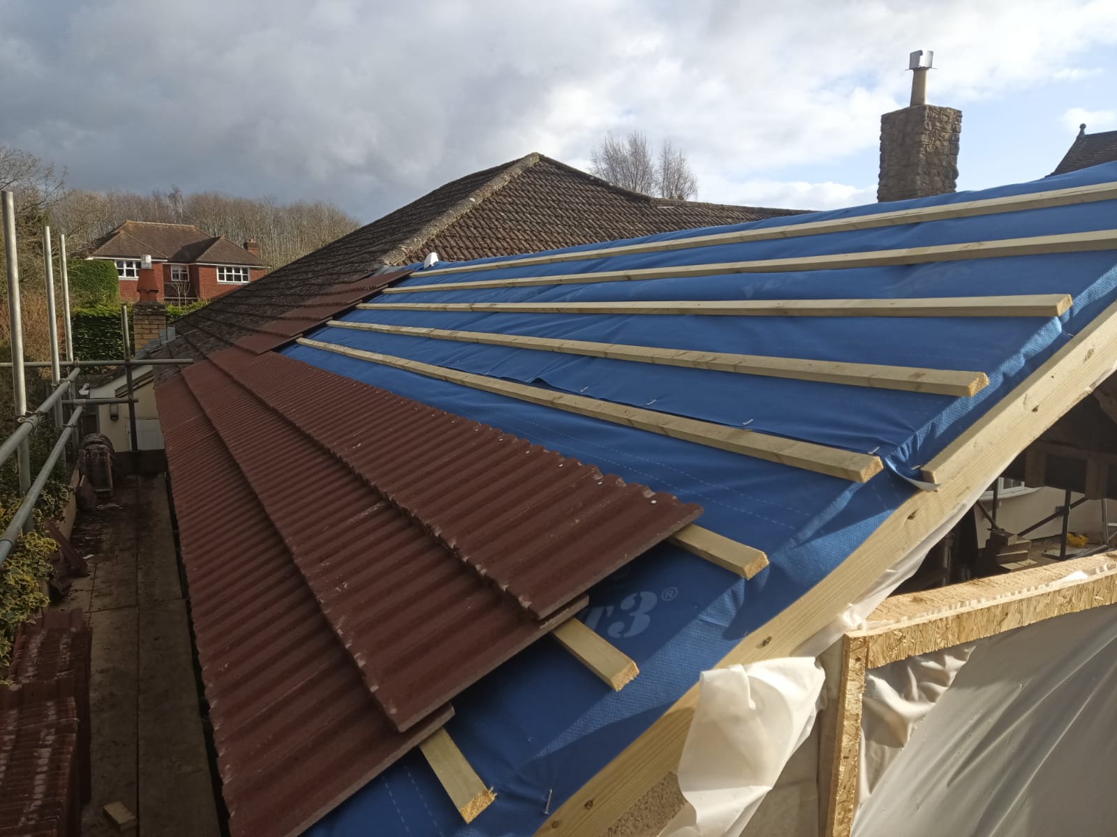 Roofing installation in Ashford, Kent